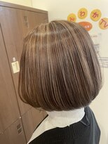 ウィル 梅田店(WiLL)&nbsp;ハイライトたっぷりミニボブ