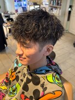 ハピネスフィール 宇治店(Happiness FEEL)&nbsp;ソフトツイストスパイラル波巻きシャドウパーマスペインカール