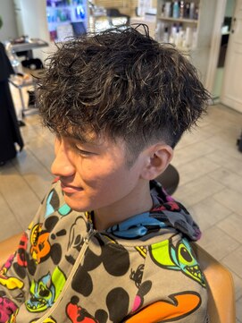 ハピネスフィール 宇治店(Happiness FEEL) ソフトツイストスパイラル波巻きシャドウパーマスペインカール