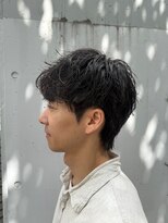 アンバーグリーム(AMBERGLEAM)&nbsp;ショートパーマ×刈り上げない大人ショートウルフ