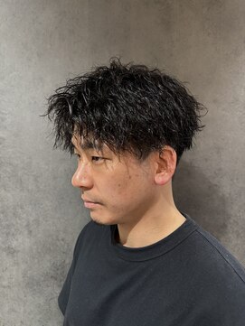 ニコ トウキョウ ヨコハマ(nico) メンズパーマツイストスパイラルシャドウパーマ