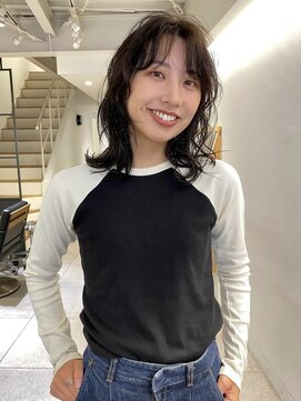 ナリー 河原町(Nary) ミディアムパーマ/曽根/Nary河原町/京都美容室