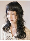 【macana指名】レイヤーパーマウルフミディアム向ヶ丘遊園