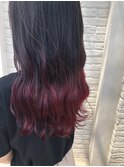 ＊チェリーレッドグラデーション＊