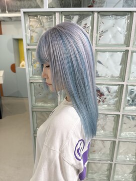 クリム(qulim) ☆水色×シルバー