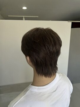 ビーリアン(B-LIEN) #真菅美容室 #BLIEN[ショートウルフ・ブラウンカラー]