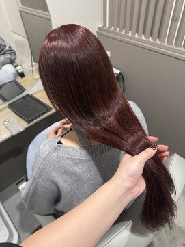 ビーリアン(B-LIEN) 暖色カラー　ブリーチ無しダブルカラー