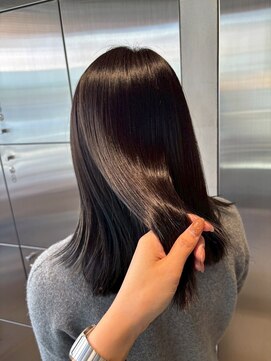 オーガニック リブ 川越(organic+live) 20代30代◎髪質改善グレージュロング艶髪×小顔