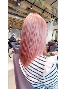 トゥルース 獨協大学前店(Hair&Make TRUTH) ペールピンクカラー