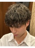 波巻パーマ