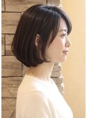 30代40代大人可愛いひし形ボブ　ワンカール　似合わせ