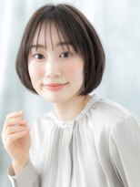 ドクターズサロン LAB 小山店&nbsp;ミルクティーアッシュ前下がり丸みショートu小山20代30代40代