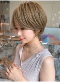【MONA名古屋駅/名駅】束感ショート/丸みショート