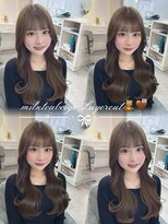 ラビス クローバー(Lovis clover)&nbsp;【あゆむ】透明感抜群の韓国風ミルクティーベージュ