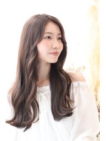 アッシュ 亀戸東口店(Ash) 大人ゆるウエーブ×透けバング
