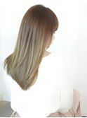 【RecRe hair】ADMIOカラー×アッシュベージュ