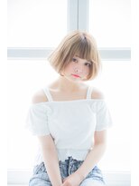 ミエル ヘア 新宿(miel hair)&nbsp;【miel hair 新宿】大人かわいい♪愛され小顔ボブ