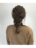 お呼ばれヘアセット