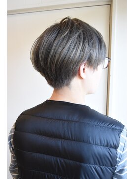 イツモノトコロ(kami to zakka) 【イツモノトコロ】ショート×ハイトーンカラー