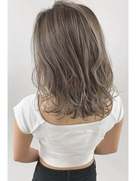 ラフィスヘアーロン 立川店(La fith hair rond) 【La fith】 ハイライト×ベージュカラー