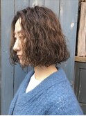 ランダムミックスパーマ［magiyhair西部笑］