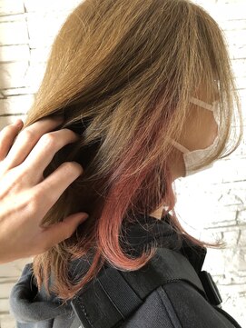 ブランシェ神領店 イヤリングカラー☆ペールピンク☆《高橋》