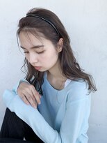 アイティー バイ アルバム 浦和店(IT by ALBUM) カチューシャアレンジ_ハイライトカラーオリーブカラー_47151