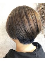 ヘア セフィール 八千代中央店(hair C'feel)&nbsp;インナーカラーでネイビーブルーがチラチラひょっこり～～♪