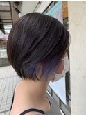 ブルーインナーカラー