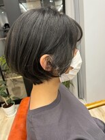 ルクス ヘア パートナー(Luxe HAIR PARTNER) 丸みショート×ダークアッシュ