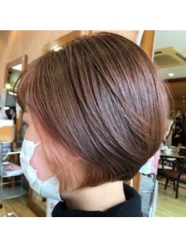 ヘアーフェロー HAIR fellow グラボブインナーカラー