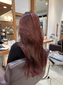 アンドバイモードケイズ (and by MODE K's) ピンクブラウン_モードヘアピンク