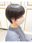 ダークアッシュショート♪