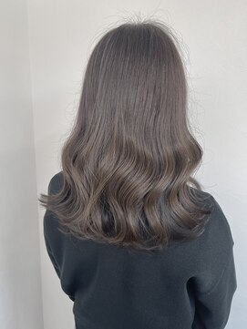 スラッシュ(SLASH) 髪質改善/グレージュ/透明感カラー/ナチュラル/艶髪