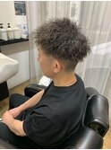ツイストパーマ スキンフェード ツイストスパイラル