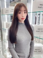 ノエロク 岐阜(noe rok)&nbsp;【ダークラベンダー】シースルーバング２