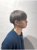 【曽我尾真生】ハイトーンカラー/グレージュ/メンズマッシュ