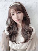 【ロンドカスティーヨ】 前川 ふんわりレイヤー/透明感ベージュ