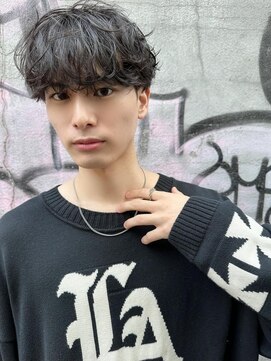 オム ブランシェ(HOMME BLANCHE’) 【AOI】緩めシャドーパーマ