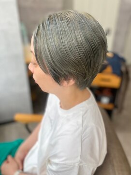 ソイクフ(SOY KUFU) 20代30代40代◎ニュアンスカラー爽やかメンズショート