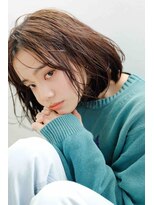 ロッソ ヘアアンドスパ 谷塚店(Rosso Hair&SPA)&nbsp;ナチュラルロングボブ[Rosso谷塚]