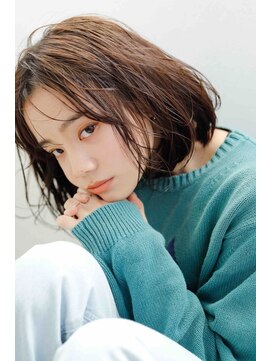 ロッソ ヘアアンドスパ 谷塚店(Rosso Hair&SPA) ナチュラルロングボブ[Rosso谷塚]