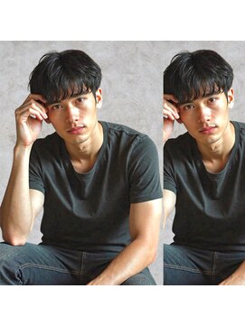 ウィールール 栄町店(WE RULE) 刈り上げないショートマッシュ×ダウンパーマ