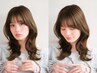 【一周年記念】小顔似合わせカット＋透明感ケアカラー＋3stepTM/11000