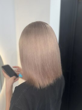 ラピス 福岡天神店(Lapis) 色落ちまで綺麗なハイトーン