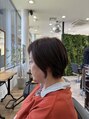 ダイガクドオリ美容室&nbsp;ショートのスタイルも得意です！