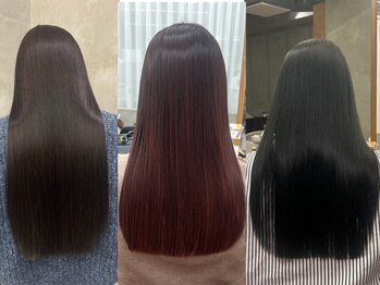 山野愛子美容室 銀座店の写真/【似合わせカット＋トリートメント￥7700】お客様一人ひとりの髪質に合わせたトリートメントをご提案します