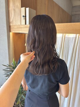 ムク 甲府(muku.) 前髪/ボブ/透明感カラー/暖色