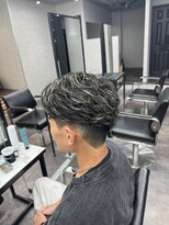 メンズサロンドットリアン(dot. lien)&nbsp;カルマパーマ×ハイライト