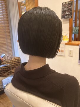 ロッソ 川口店(ROSSO) 毛先ぱつっとミニボブ